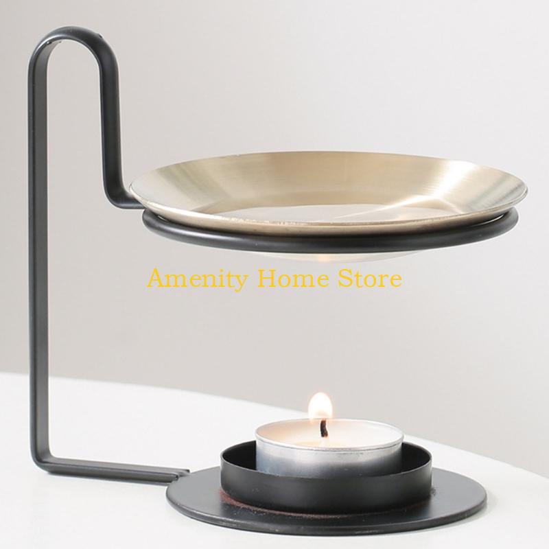 F26C Fragrances Essential Oil Burners Wax Melt Burners Tealight Wax Warmer for Stress Relief,Meditations and Massage