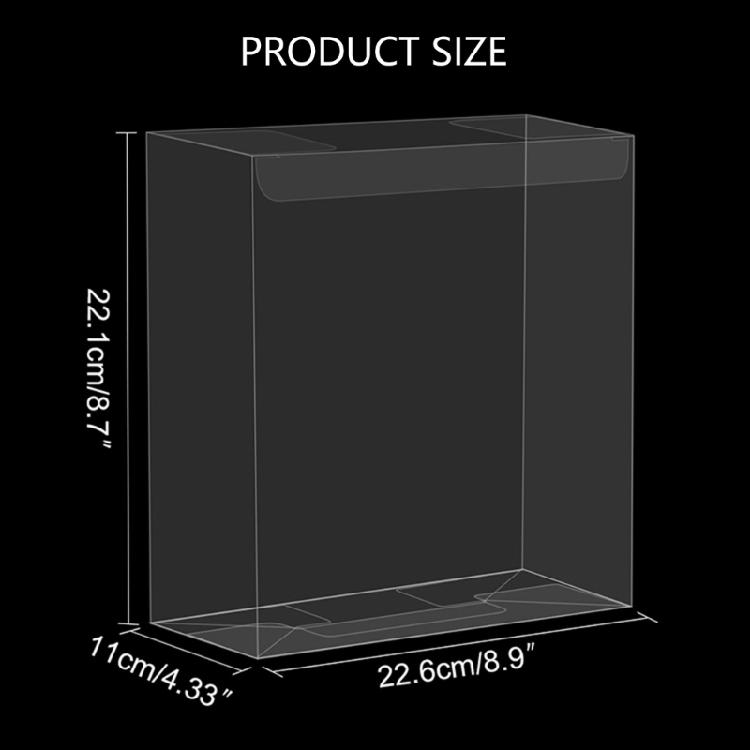 Staubdichte Hülle Kratzfeste Vitrine Transparente Box Gaming-Zubehör für NS2 Sammlerstück Display Aufbewahrungsbox