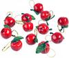 Christmas Tree Pendants Paradise Apples Decoration 8 Pcs