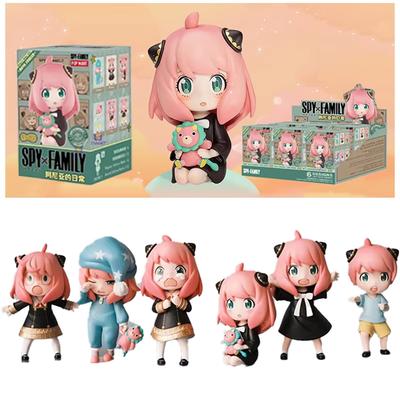 1:1 Neuauflage Spy X Family Anya Serie Blind Box Spielzeug Niedliche Figuren Puppe Mystery Box Modell Überraschungstüte Für Mädchen Geburtstagsgeschenk