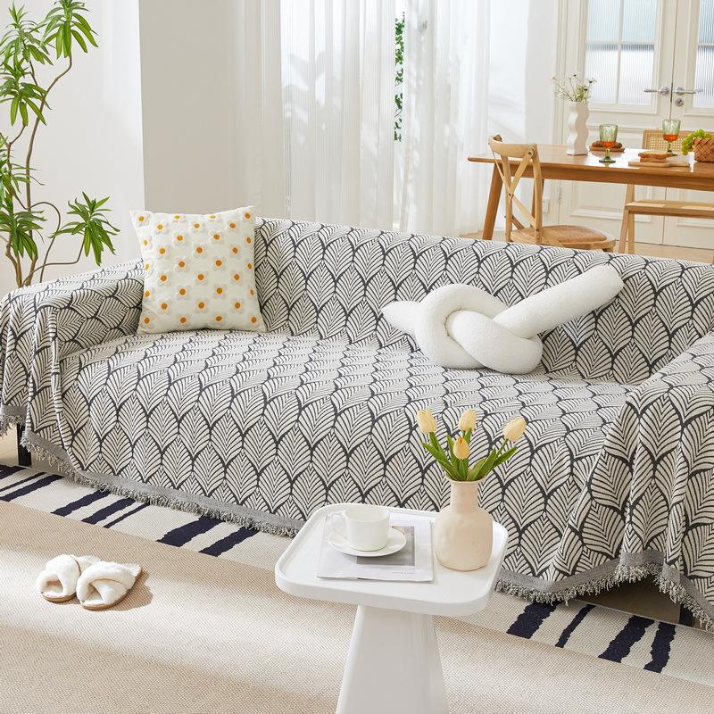 

Чехол для дивана в стиле INS, ткань, полностью покрывающая диванную подушку, универсальный чехол для полотенца Four Seasons, все включено, чехол для сиденья из шенилла и жаккарда 130*180