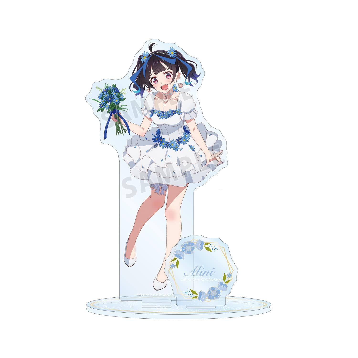 

Almabianca ТВ Аниме Девушка напрокат Оригинальная иллюстрация Яэмори Мини-лепестковое платье Вер.. Большая акриловая подставка с деталями