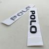 Emblems 2026 Hot For VOLKSWAGEN VW 3D ABS Chrome Black Logo Polo Emblem Letters Badge Car Rear Trunk Sticker For VW Polo MK7 MK8 Os5