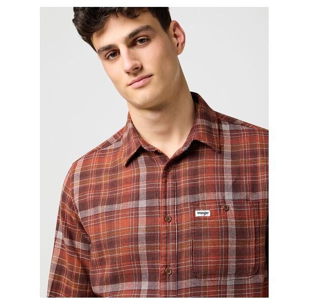 Wrangler 1 PKT FLANNEL SHIRT