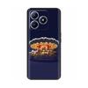 Case For Realme C63 Soft TPU Black Silicone Back Cover For RealmeC63 Cases Cute Protective Shell Painted Colorful Bumper Coque