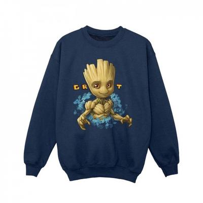 Girls Groot Flowers Sweatshirt