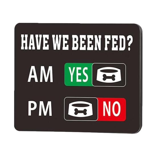 Semn Memento Hranire Animale de Companie cu Magnet Diagramă Hranire Câine Pisică cu Tracker AM/PM Am Hrănit Da Nu Panou Glisant Zilnic Hrană Animale de Companie Magnet Frigider