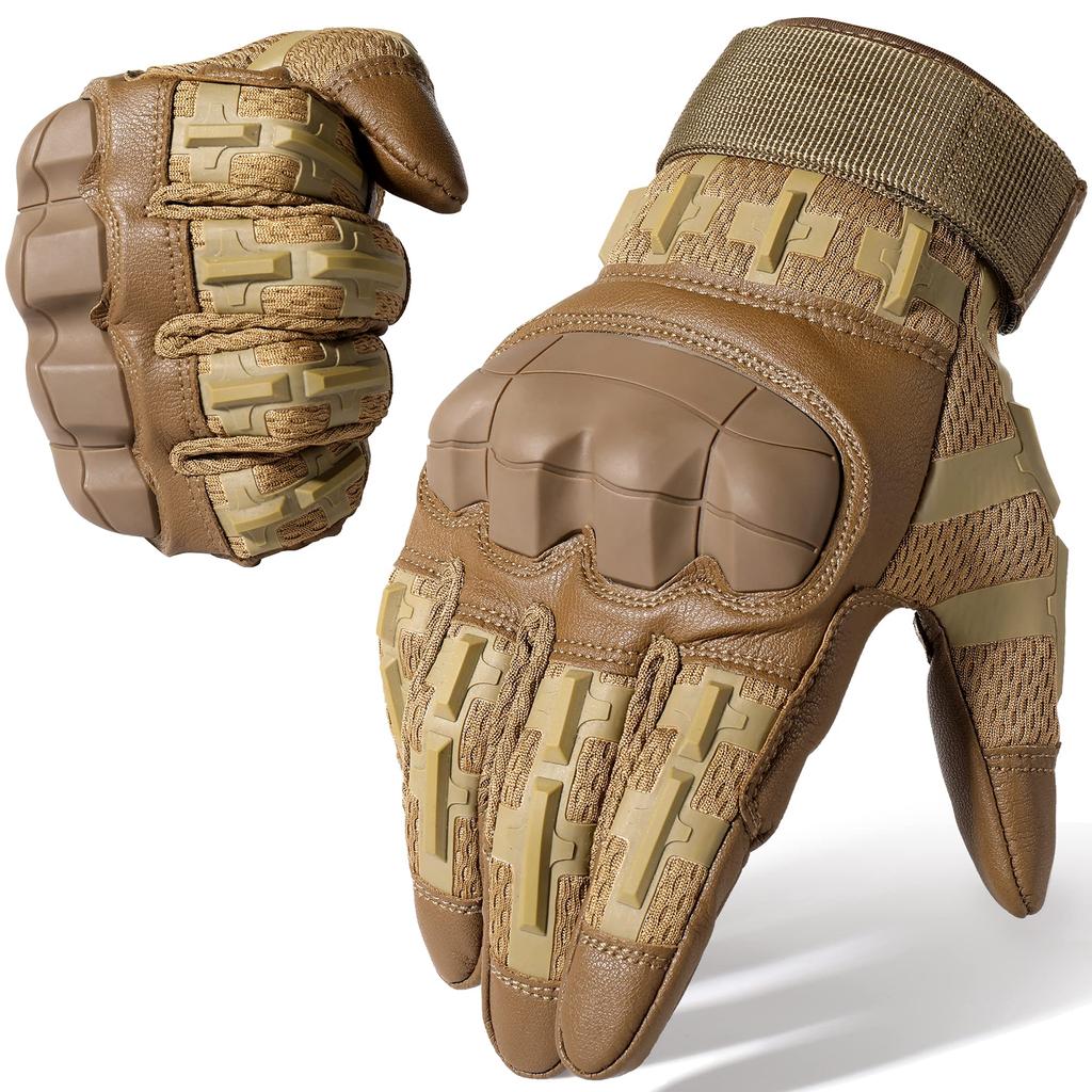 WTACTFUL Motorcycle Smartphone Hard Motorcycle Outdoor Tactical Airsoft Touchscreen Size L Gloves, Compatible, Knuckle, Gloves, Gloves, Gloves,