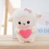Plush Sheep Keychain With Soft Pp Cotton Filling For Cute Bag Accessories