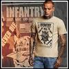 Combat T-shirt Military Infantry Grunt Tactical Assault Infantryman To Hell Tee