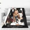 Sabrina Caprenter Plush Blanket Boys  Flannel Bedding Throws For Couch Chair Sofa Bed Warm Soft Customized Quality Bedspread