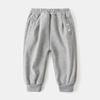 Children's Thick Pants, Autumn and Winter Boys' Composite Fleece Sports Pants, Baby Warm Pants