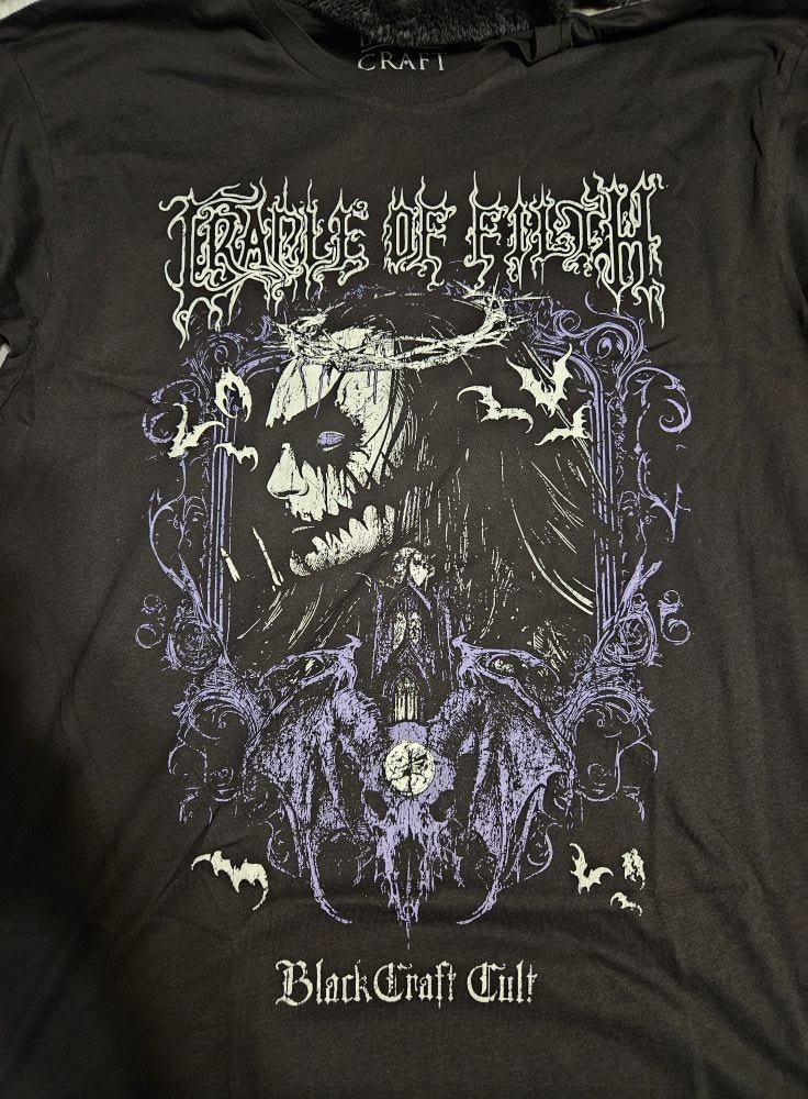 

Ремейк Футболка Black Craft Cult группы Cradle of Filth Редкий дизайн Черная футболка NH27105 Унисекс Футболка XL
