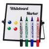 4PCS Whiteboard Dry Erase Markers Set – Red, Blue, Black, Green – Round Tip, Easy To Erase, Smooth Ink Flow for Classroom