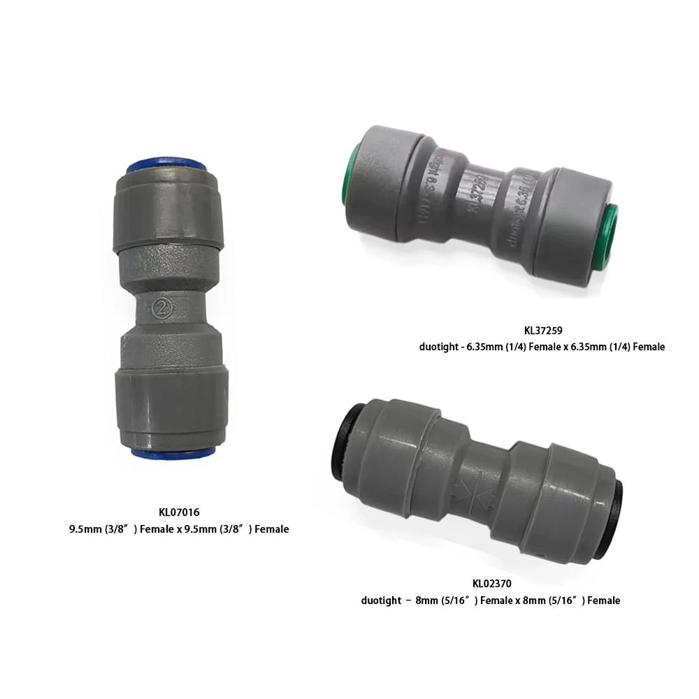 kegland Barware Duotight  6.35/8/9.5mm Push In Joiner Plastic Connector Beer Accessories Homebrew