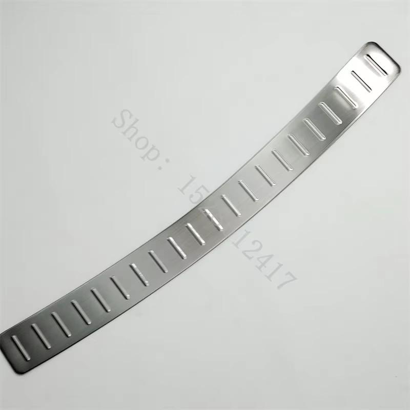 For Opel Mokka Vauxhall Mokka X 2012 2013 2014~ Stainless steel Rear Bumper Protector Sill Rear boot guard Trim Accessories