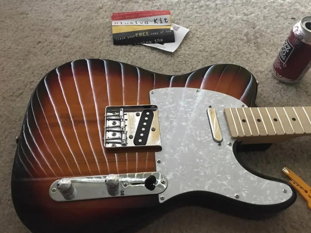 3Ply Aged Pearloid Guitar Pickguard Tele Style Guitar Pickguard Aged Musical Instrument Guitar Parts Accessories with 6 Colors