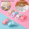 50/100Pc Plastic Extender Clips Wardrobe Coat Organizer Clothes Hanger Hooks Space Saving Closet Connector Hook Cascading Hanger