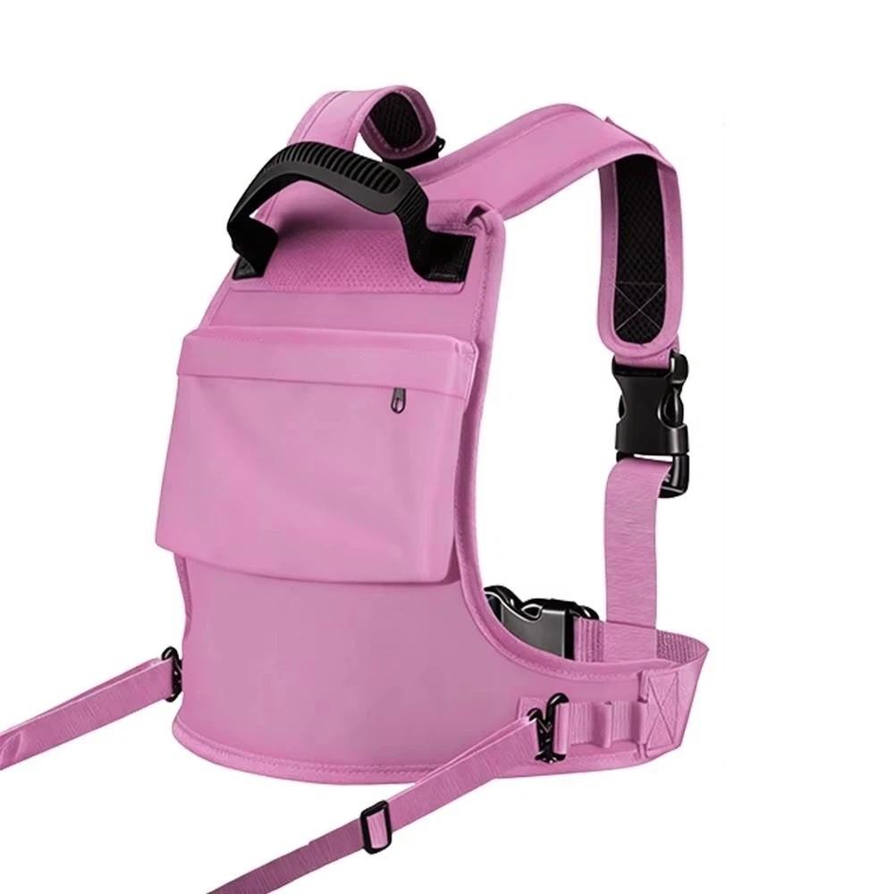Lightweight Children s Traction Harness Backpack Kids Ski Training Harness  Children Snowboarding розовый