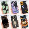 Für Google Pixel 7 Hülle GQML3 GVU6C Schwarze Silikonhülle Modische Astronauten Weiche Handyhüllen Für Google Pixel 7 Pro Pixel7 Fundas