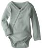 Organic Kimono Bodysuit Baby Seafoam [L'ovedbaby] (Long Sleeve) Ocb-339 (Seafoam Green) 0-3M (0-3 Months)