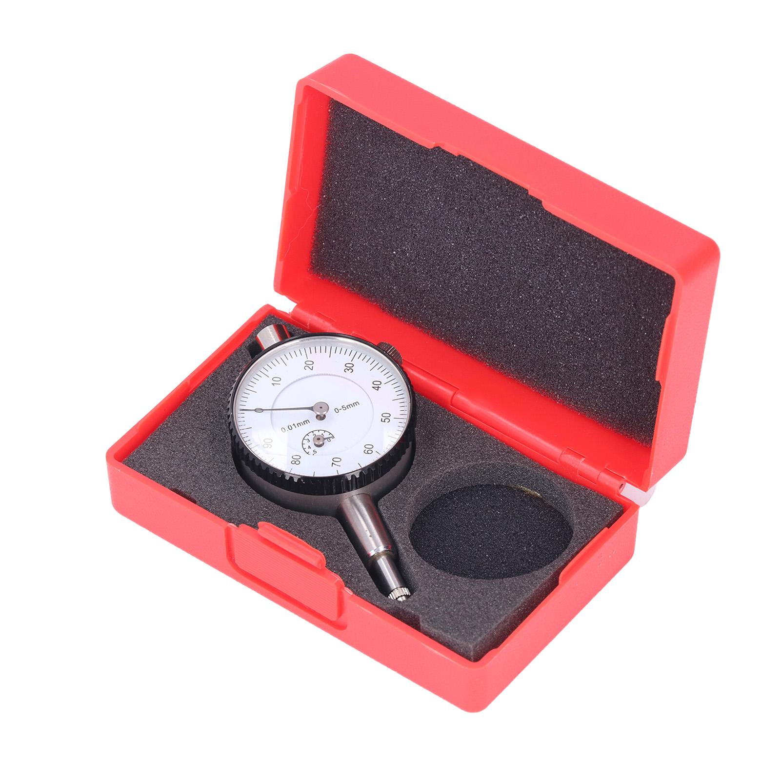 

Точность Циферблатный индикатор Алюминиевый сплав Циферблатный контрольный прибор для обслуживания 05 мм Диапазон 0,01 мм