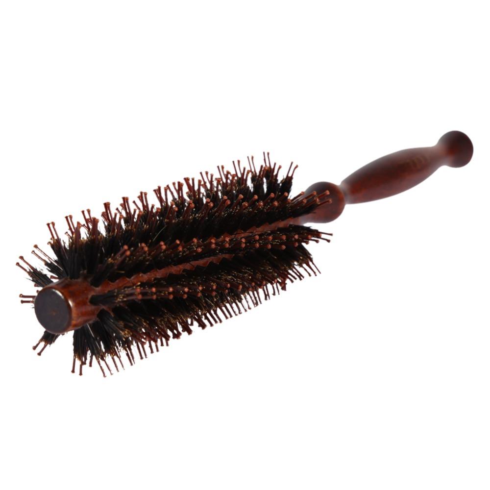 Anti-Static Styling Roller Brush Portable Design Volumizing Brush Round Hair Brush  For Thin Hair
