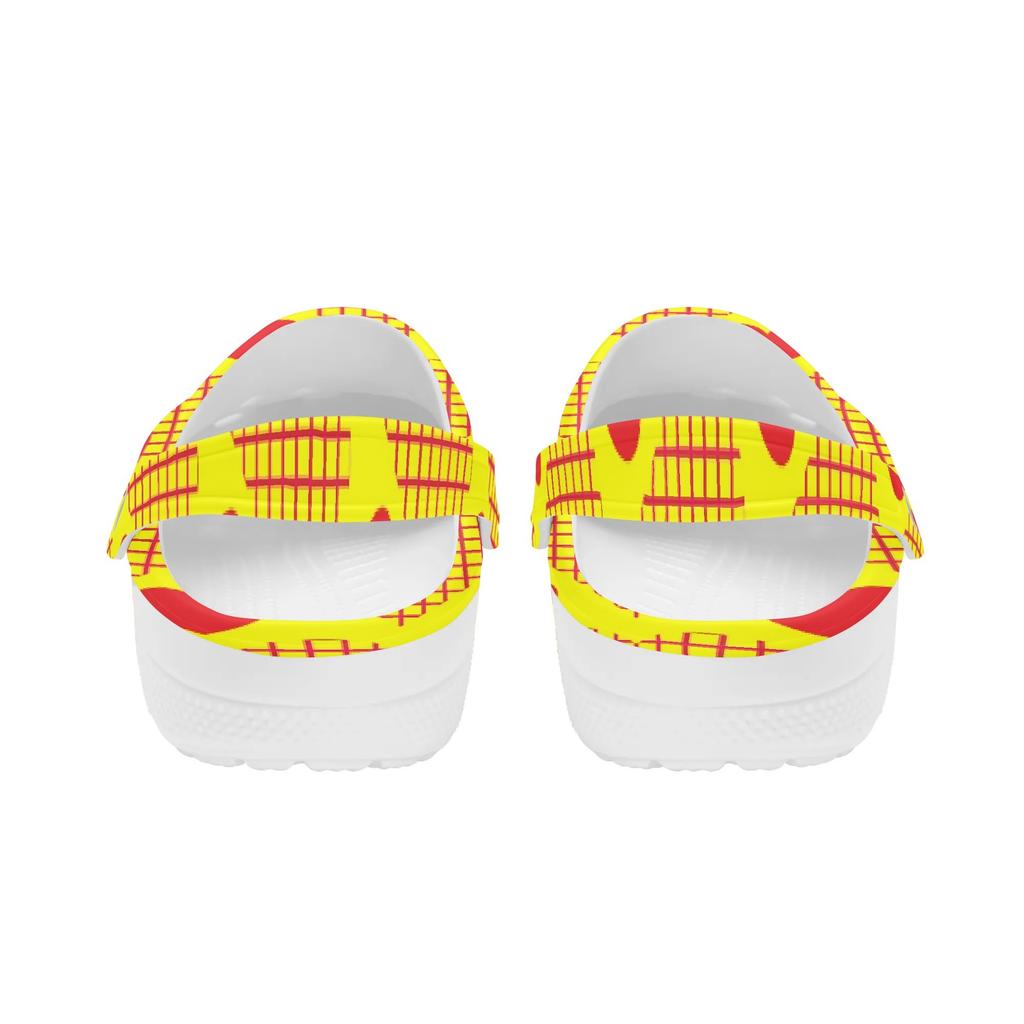 Funny Printed EVA Clogs Sandals for Women Men Flexible Breathable Slip On Casual Slippers Soft Sole Summer Shoes Daily Wear
