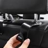 SKTF2 2Pcs Car Seat Back Hooks Storage Hanger Holder Organizer For KIA RIO Sorento Ceed K9 Stinger Soul Cerato EV6 Forte Niro Stonic