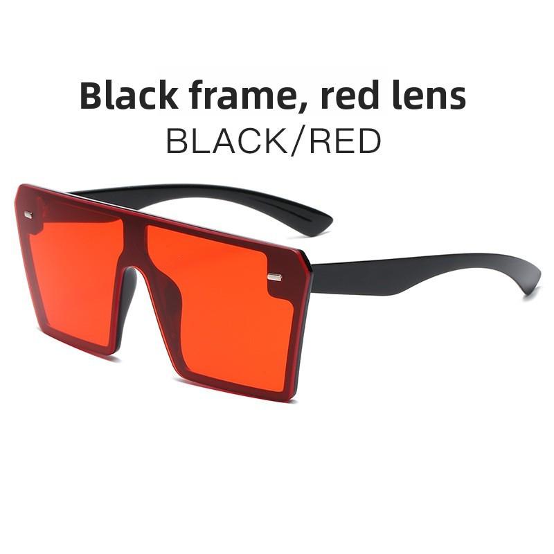 Unisex Retro Square Frame Sunglasses With Uv400 Protection For Outdoor Travel And Fashion Use