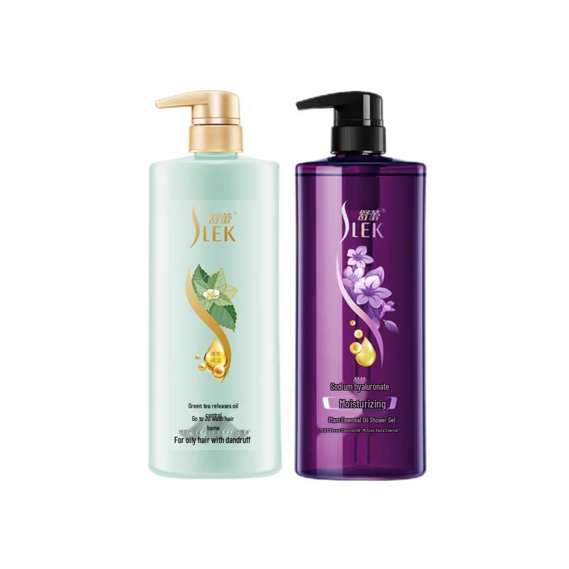 Shu Lei Green Tea Seed Shampoo & Essential Oil Shower Gel Set
