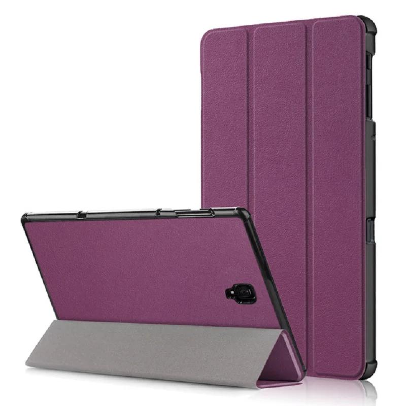 Case For Samsung Galaxy Tab A 10.5 inch T595 T590 Hard PC Back Trifold Tablet Funda For Samsung Tab A 10 5 SM-T590 SM-595 Case
