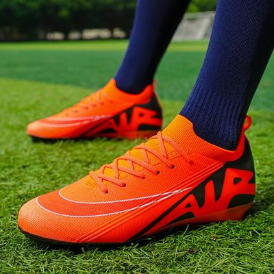 Chaussures de football tendance pour hommes FG, crampons de football antidérapants, chaussures de conception tendance, baskets à base galvanisée, bottes de football légères 35-45
