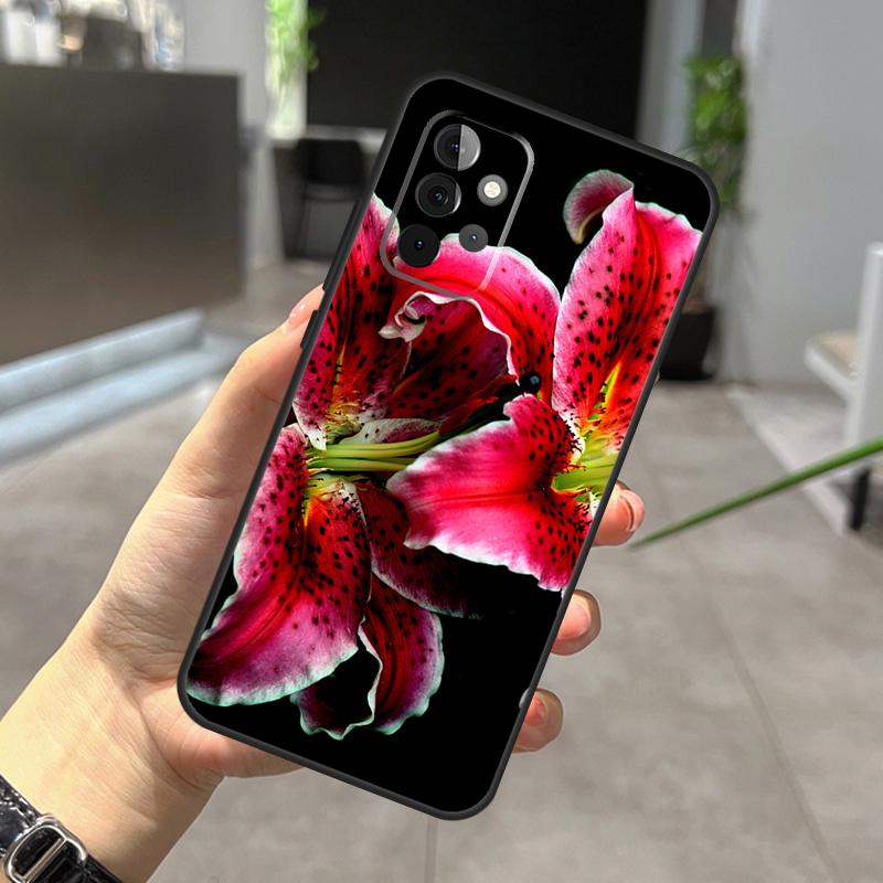 

Lily Flowers Case For Samsung Galaxy A32 A12 A22 A52 A35 A26 A16 A05 A55 A15 A54 A34 A14 A56 A36 A13 A53 Samsung A14