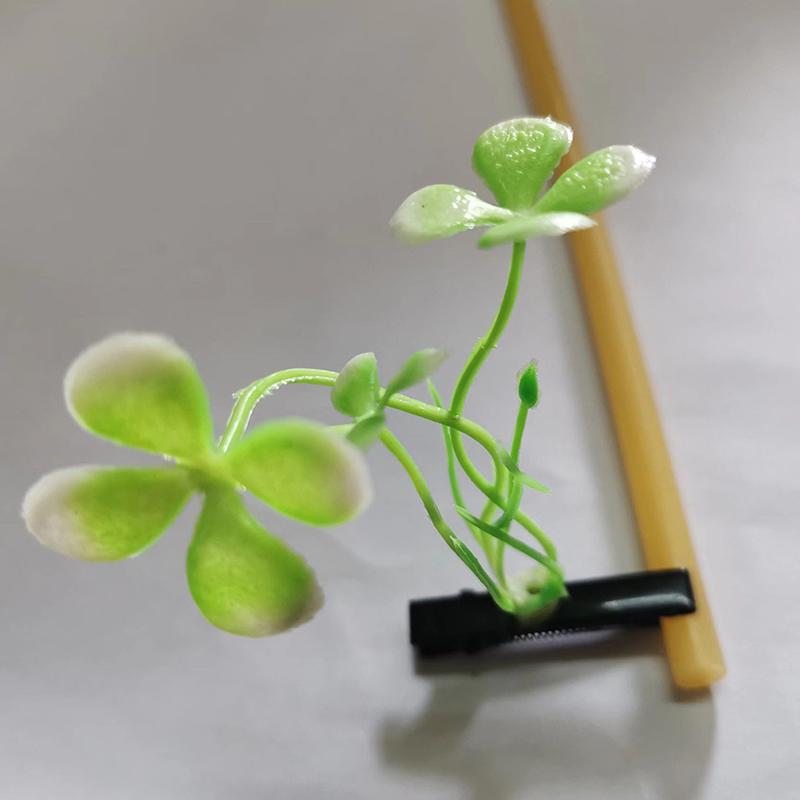 5ks Funny Plant Hairpin Flower Butterfly Sprout Sponky do vlasů pro děti, dívky, ženy