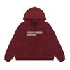 Unisex Oversized Hoodie With Distressed Washed Print Streetwear Cotton Sweatshirt Fall