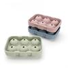 Food-Grade Silicone Ice Ball Mold - 6 or 8 Round Ice Balls, Easy Release, For Home or Commercial Use