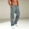 Men's Casual Cargo Pants with Multiple Pockets for Athletic Everyday Wear