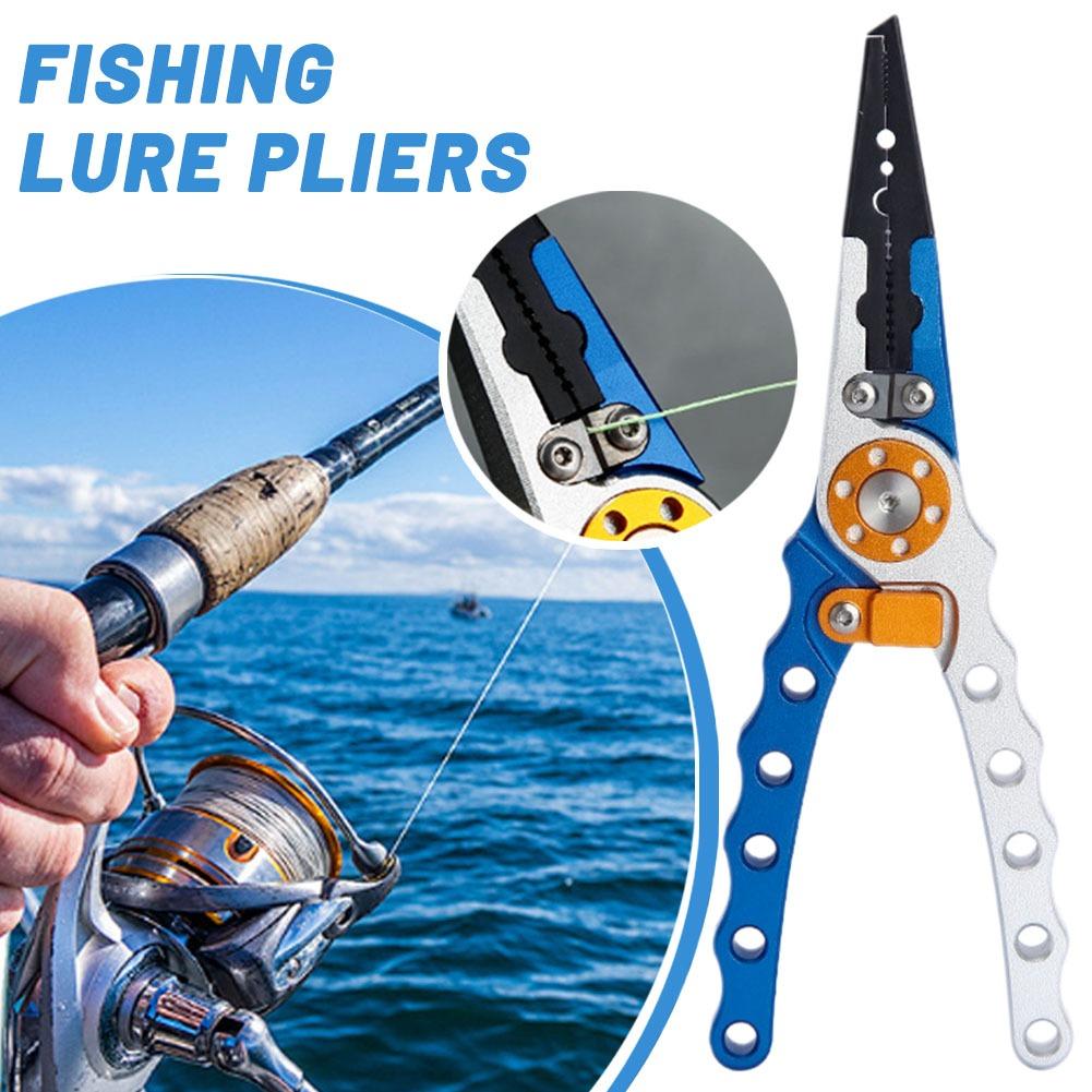 Remover Line Cutting and Split Ring Fishing Tools Aluminum Alloy Fishing Pliers Saltwater Fishing Multitool Hook