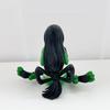 Winter Latest Arrival: 9Cm Asui Tsuyu Seated Pose Pvc Figurine - Age Of Heroes Series Collectible Model, Christmas Kids Plaything