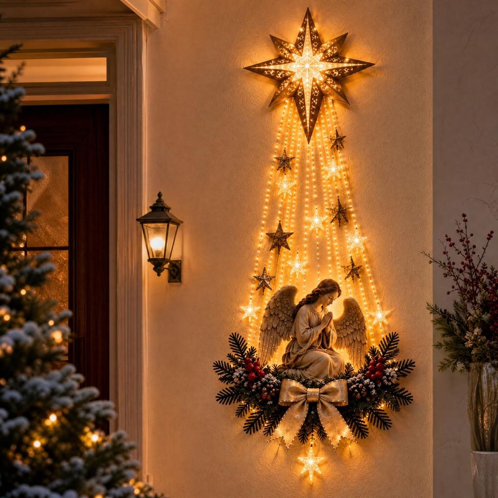 Décorations Murales de Noël pour la Maison Décoration de Fête de Fête
