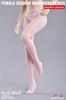 [TOYBARJAPAN] 16 Scale Fire Girl Toys FG-YC-001D Pink Women's Soldier Wardrobe Series Seamless Mesh Socks for Action Figures (Body and T-back not