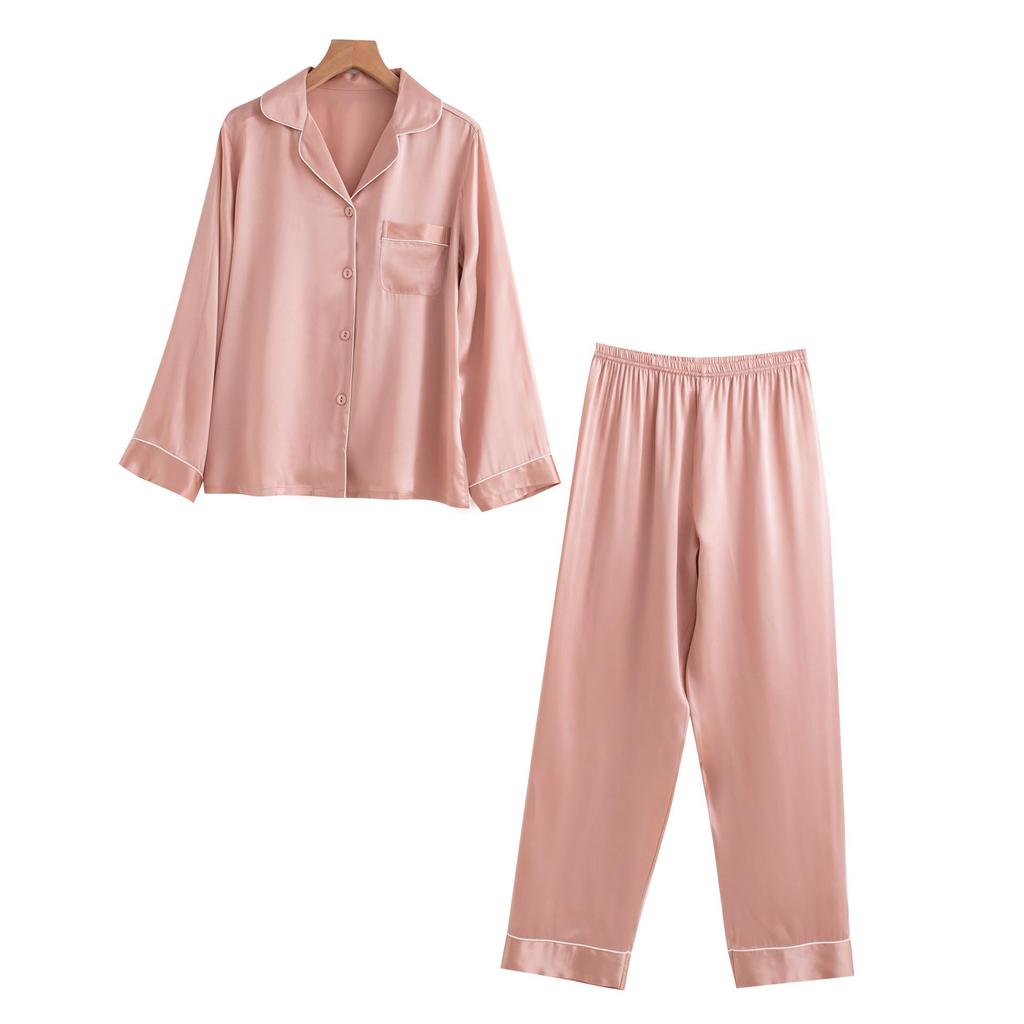 2025 Women's Silk Spaghetti Strap Robe & Nightgown - Elegant Bridal Homewear