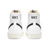 Nike Blazer Mid 77 Vintage White Black Unisex Sneakers BQ6806-100