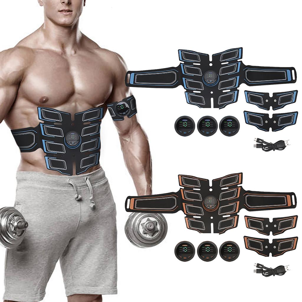 EMS Abdominal Muscle Patch Belt Arm Leg Muscle Training Stimulator Fitness Equipment
