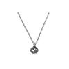 Gucci Double G Serie Ineinandergreifende Double G Glänzende 925er Silberkette Unisex-Halskette 604155-J8400-0811