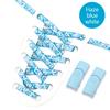Magnetic Buckle Lock Shoelaces Without Ties Cashew Flower Print Shoelace No Tie Shoe Laces Flat Elastic Laces Sneakers Kid Adult