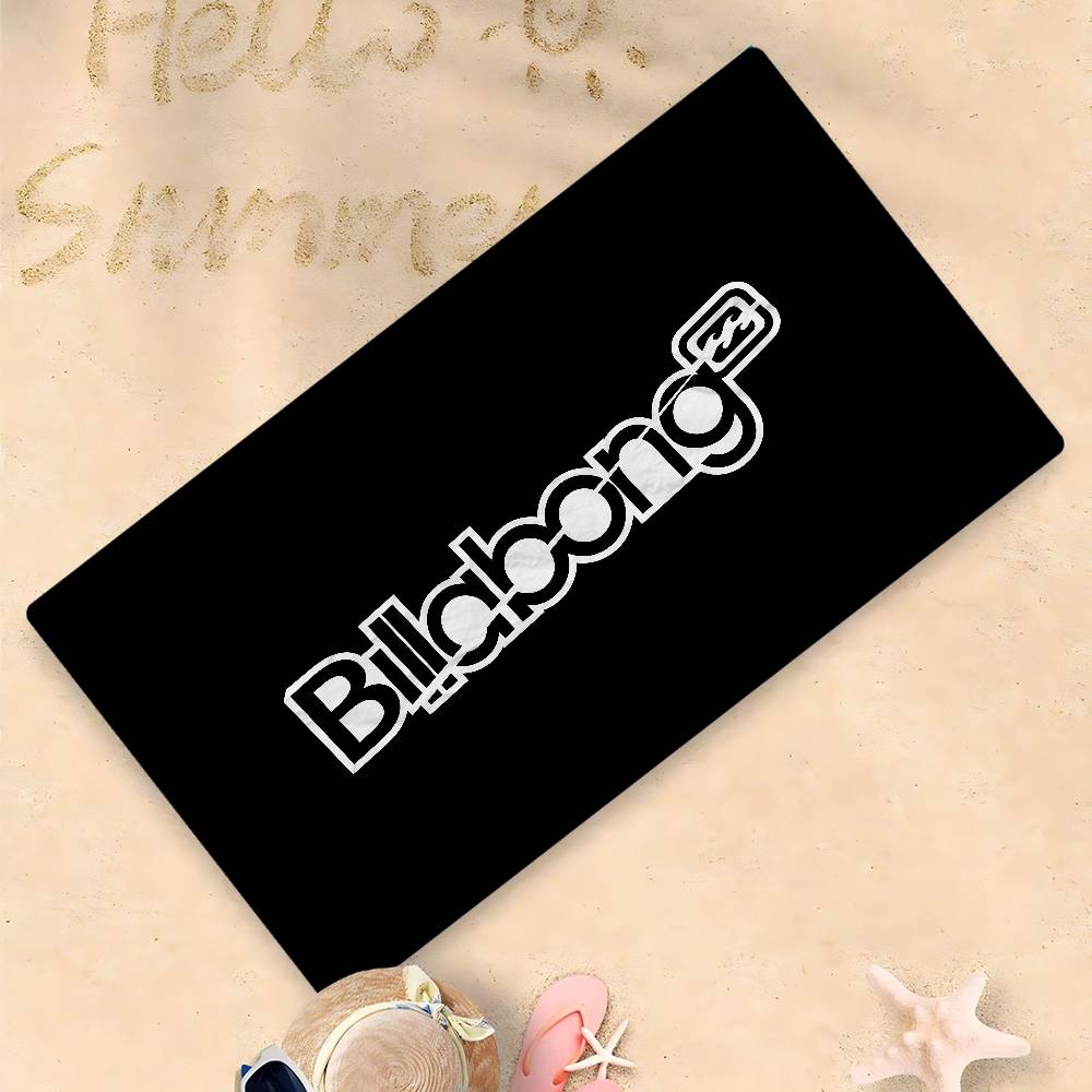 B-Billabong Anime Beach Swimming Towel Soft Absorbent Washcloth Children's Gifts For Kids Travel Camping Gym