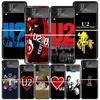 Band U-U2 Rock Phone Case For Samsung Z Flip 7 6 5 4 3 Galaxy ZFlip7 ZFlip6 ZFlip5 ZFlip4 ZFlip3 5G Print Cover