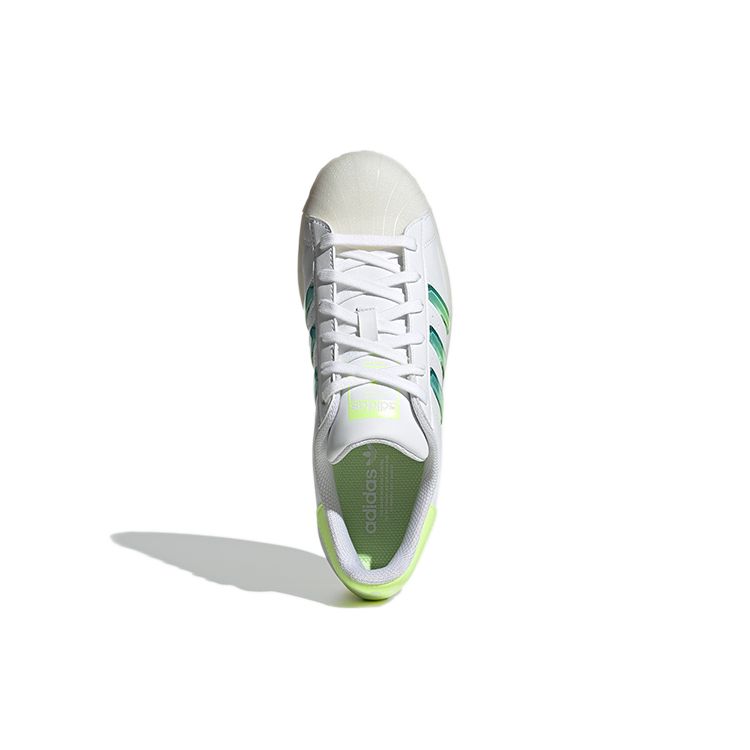 Adidas Originals Superstar Series Synthetic Leather Two-Layer Cowhide Casual Wear Durable Non-Slip Lightweight Low-Top Skate Shoes GW4909